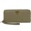 Guess, Helaina, Textile Wallet, 3-Sided Zip Fastening, SWPB8403460SAG, Žalias, For Women