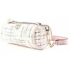 Guess, Manhattan, Polyester, Shoulder Bag, Textile Crossbody Bag, Rožinė Tweed, For Women