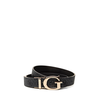Guess, Mika, Double-Sided Model, Textile Belt, Gray, For Women, Size M