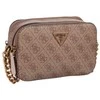 Guess, Noelle, Polyurethane, Textile Handbag, Latte, HWBB7879140LTE