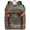 Guess, Salameda, Textile Backpack, Camouflage, Nešiojamas kompiuteris Compartiment, Unisex