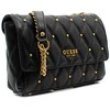 Guess, Triana, Textile Crossbody Bag, Juodas, HWQS8553210BLA, 26 x 16 x 9 cm, For Women