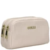Guess, Vanille, Synthetic Leather, Textile Bag, Toiletry, rusvai gelsvas, For Women, 23 x 17 x 8 cm
