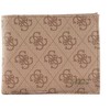 „Guess Vezzola“ tekstilinė piniginė, monetų dėklas, ruda, unisex