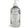 „I Love Naturals Collection“ veganiškas drėkinamasis ir minkštinamasis tonka pupelių ir miros losjonas rankoms ir kūnui, 500 ml