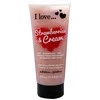 I Love Strawberries &amp; Kreminis Exfoliating Dušo želė, 200 ml
