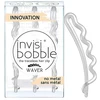 Set Trio InvisiBobble Waves Plaukų sagtukas Crystal Clear, 3 pcs