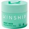 Kinship, Mint Mud Deep Pore Detox, Balancing, Mud Mask, For Face, 57 g