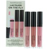 Bare Minerals Lacquer On The Fly Set BareMinerals: Gen Nude Liquid Lipstick Cant Even 3.7 ml + Gen Nude Liquid Lipstick Dahling 3.7 ml + Gen Nude Liquid Lipstick Major 3.7 ml