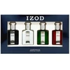 Legacy Set Izod: Baltas Eau De Toilette For Men, 15 ml + Žalias Eau De Toilette For Men, 15 ml + Raudona Eau De Toilette For Men, 15 ml + Mėlyna Eau De Toilette For Men, 15 ml