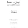 Leonor Greyl, A L'Orchidee, Hair Treatment Kreminis Mask, For Moisturizing, 16 ml *Sample