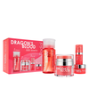Little Luxuries Kit Set Rodial: Dragon's Blood Purifying Micellar Vanduo For All Skin Types, 100 ml + Dragon's Blood Sculpting Gel For Face, 9 ml + Dragon's Blood Refreshes & Hydrates Eye Gel, 5 ml + Dragon's Blood Hyaluron Hydrating Kreminis For Face, 10 ml