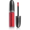 MAC Cosmetics skysti lūpų dažai „Powder Kiss“ (skysti lūpų dažai) 5 ml, 975 Ruby Boo