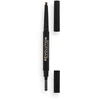 Makeup Revolution Duo Brow Definer Pieštukas Eyebrow Kreminis Pieštukas &amp; 2-In-1 šviesiai rudas 0.25 g