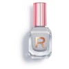 Makeup Revolution Express Nagų lakas Uniform Pilkas, 10 ml