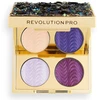 „Makeup Revolution Pro Ultimate“ akių šešėlių paletė „Hidden Jewels“, 4 atspalviai, 0,8 g