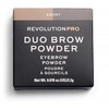 „Makeup Revolution REVOLUTION PRO“ veganiška antakių pudra „Ebony“ 2,2 g