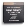 „Makeup Revolution REVOLUTION PRO“ veganiška antakių pudra „Ebony“ 2,2 g