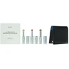 Mėlynas rinkinys Byredo: Colour Stick daugiafunkcis akių šešėlių pieštukas 509 Solar Flare 3,5 g + Colour Stick daugiafunkcis akių šešėlių pieštukas 509 Kumato Face 3,5 g + Colour Stick daugiafunkcis akių šešėlių pieštukas 509 Flower Play 3,5 g + Byredo GWP odinė kosmetinė