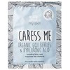 Dieninis drėkinamasis lakštinės veido kaukės su hialurono rūgštimi rinkinys „Milk Shake My Skin Caress Me“, 6 vnt., 28 g