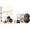 „Bare Minerals“ – niekas neprilygsta originaliam rinkiniui: „BareMinerals“ fiksuojamoji pudra + „Mineral Veil“ matinis atspalvis – biri fiksuojamoji pudra su „Golden Tan“, 2 g + originalus skystas makiažo pagrindas su SPF 15, 2 g + „Prime Time“ vitamino E „Smooth Wear Foundation Primer“ su „Golden Tan“, 15 ml