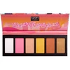 „Nyx Sugar Trip Squad“ žvilgančių šviestuvų paletė be žiaurumo, 01 SQUADHP, 30 g