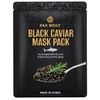 PaxMoly, Juodas Caviar, Brightening, Hydrating & Anti-Aging, Sheet Mask, Face, 25 ml