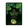 PaxMoly, Real Avocado, Nutritive, Sheet Mask, For Face, 25 ml