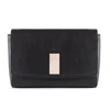 Piquadro, Dafne, Leather Handbag, Sistem RFID, Juodas, 19 cm
