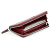 Piquadro, Mėlyna Square, Leather Wallet, Raudona, For Women