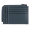 Piquadro, Piquadro, Leather Wallet, Coin Holder, 42023100, Pilkas, For Men