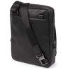 Piquadro, Tallin, Leather Crossbody Bag, Juodas, 23 X 18 X 5 cm, For Men