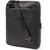 Piquadro, Tallin, iPad Sleeve, Leather Crossbody Bag, Juodas, CA1816W108, 21.5 x 27 x 7 cm, For Men