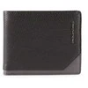 Piquadro, Tallin, Leather Wallet, 42023100, Juodas, For Men