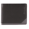 Piquadro, Tallin, Leather Wallet, 42023100, Juodas, For Men