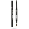 Pupa Full Paraben-Free Definer Double-Ended Eyebrow Kreminis Pieštukas &amp; 2-In-1 004 Extra Dark 0.2 g