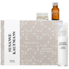 „Radiance Collection“ rinkinys Susanne Kaufmann: veido kaukės ir šveitikliai, senėjimą stabdanti gelinė kaukė be sulfatų, 50 ml + veido kaukės ir šveitikliai, šveičiamasis fermentų valiklis, 15 ml + veido serumai ir aliejai, drėkinamasis hialurono rūgšties serumas veidui, 15 ml