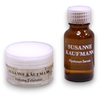 „Radiance Collection“ rinkinys Susanne Kaufmann: veido kaukės ir šveitikliai, senėjimą stabdanti gelinė kaukė be sulfatų, 50 ml + veido kaukės ir šveitikliai, šveičiamasis fermentų valiklis, 15 ml + veido serumai ir aliejai, drėkinamasis hialurono rūgšties serumas veidui, 15 ml