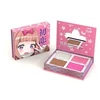 Rude Cosmetics, Sweetheart Sawa-Chan, Multi-use, Face Palette, 4 Shades