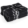 Set, Balmain, Juodas Bleach Proof Salon, Salon Textile Rankšluostis, 6 pcs