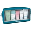 Set Biotherm: Biotherm Hydrating Body Milk, 50 ml + Biosource Eliminates Impurities Cleansing Foam, 50 ml + Deo Pure Soothing Dezodorantas Roll-On For Women, 50 ml + Biomains Hydrating Hand Kreminis Jasmine, 20 ml + Aquasource Cica Nutri Soothing Kreminis For Face