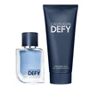 Set Calvin Klein: Defy Woody-aromatic Dušo želė ir Šampūnas 2-in-1, 100 ml + Defy Eau De Toilette vyrams, 50 ml