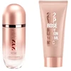 Set Carolina Herrera: 212 VIP Rose Eau De Parfum For Women, 80 ml + 212 VIP Rose Moisturising Losjonas kūnui, 100 ml