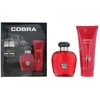 Set Carroll Shelby: Raudona Cobra Dušo želė & Šampūnas 2-In-1, 150 ml + Raudona Cobra Eau De Toilette For Men, 100 ml