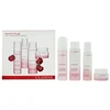 Set Clarins: Baltas Plus Hydrating Day Emulsion For Face, 75 ml + Baltas Plus Brightening Cleansing Foam, 150 ml + Baltas Plus Brightening Lotion For Face, 200 ml + Baltas Plus Brightening Gel Mask For Face, 50 ml