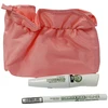 Set Deborah: Formula Pura Volumizing Blakstienų tušas Juodas, 12 ml + Formula Pura Gel Pieštukas Akių apvadas Juodas 1.5 g + Textile Makeup Bag Rožinė