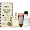 Depot Set Depot: 400 Shave Specifics No. 402, Essential Oils, Soothing, Pre & Post Shaving Fluid, 100 ml + 400 Shave Specifics No. 405, Allantoin, Moisturizing, Shaving Kremas, 125 ml + 400 Shave Specifics No. 407, Pro-Vitamin B5, Restoring & Refreshing, A