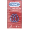 Set, Durex, Fetherlite Thin, Condoms, Thin Feel, Transparent, Latex, 12 pcs