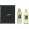 Set Floris Of London: Night Scented Jasmine maitininantis Losjonas kūnui, 250 ml + Night Scented Jasmine Cleansing Dušo želė All Skin Types, 250 ml