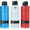 Set Ford: Mustang Mėlyna Dezodorantas Purškiklis For Men, 200 ml + Mustang Raudona Dezodorantas Purškiklis For Men, 200 ml + Mustang Baltas Dezodorantas Purškiklis For Men, 200 ml